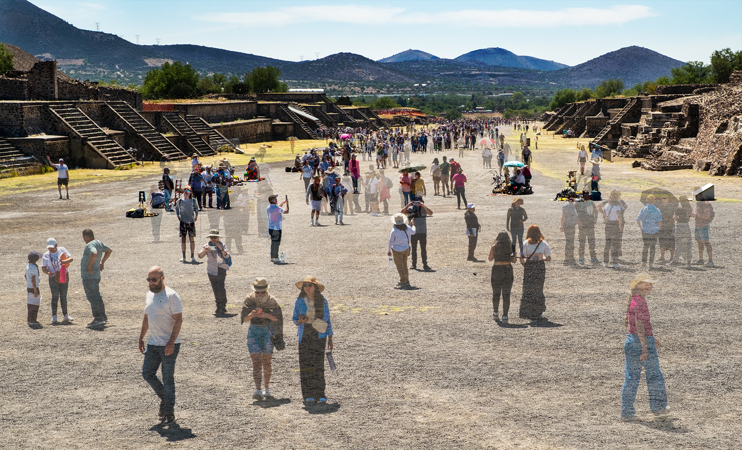 Avenida de los Muertos, Teotihuacán, 2024